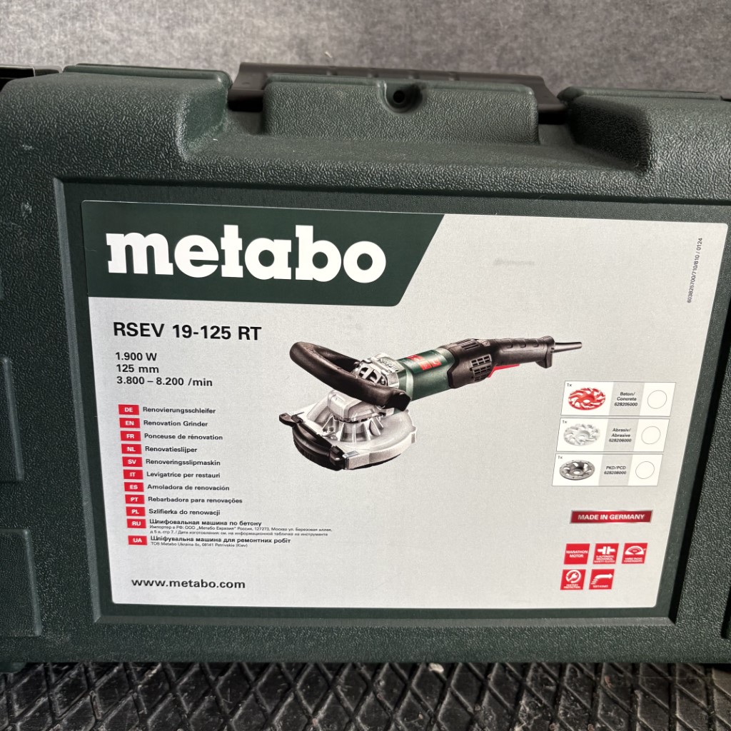 Renovačná brúska Metabo RSEV 19-125 RT