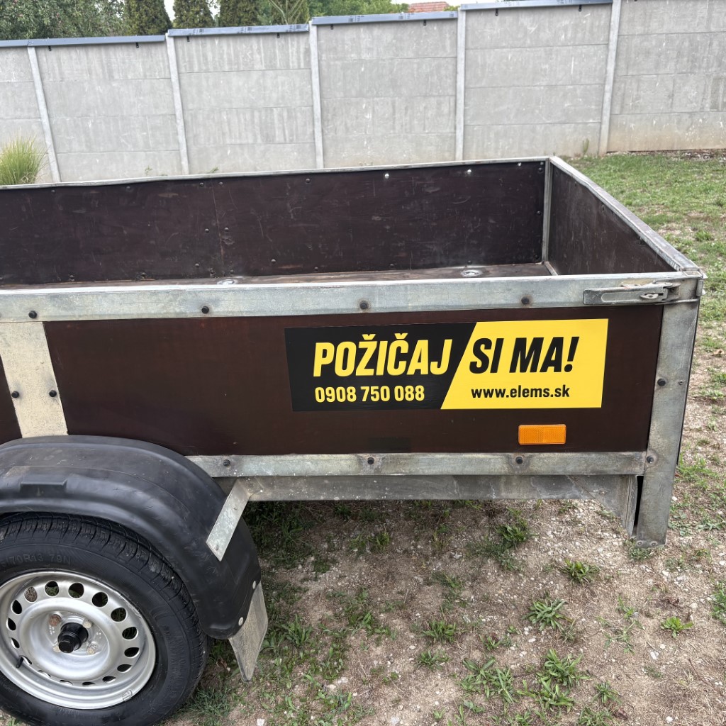 Prívesný vozík do 750kg