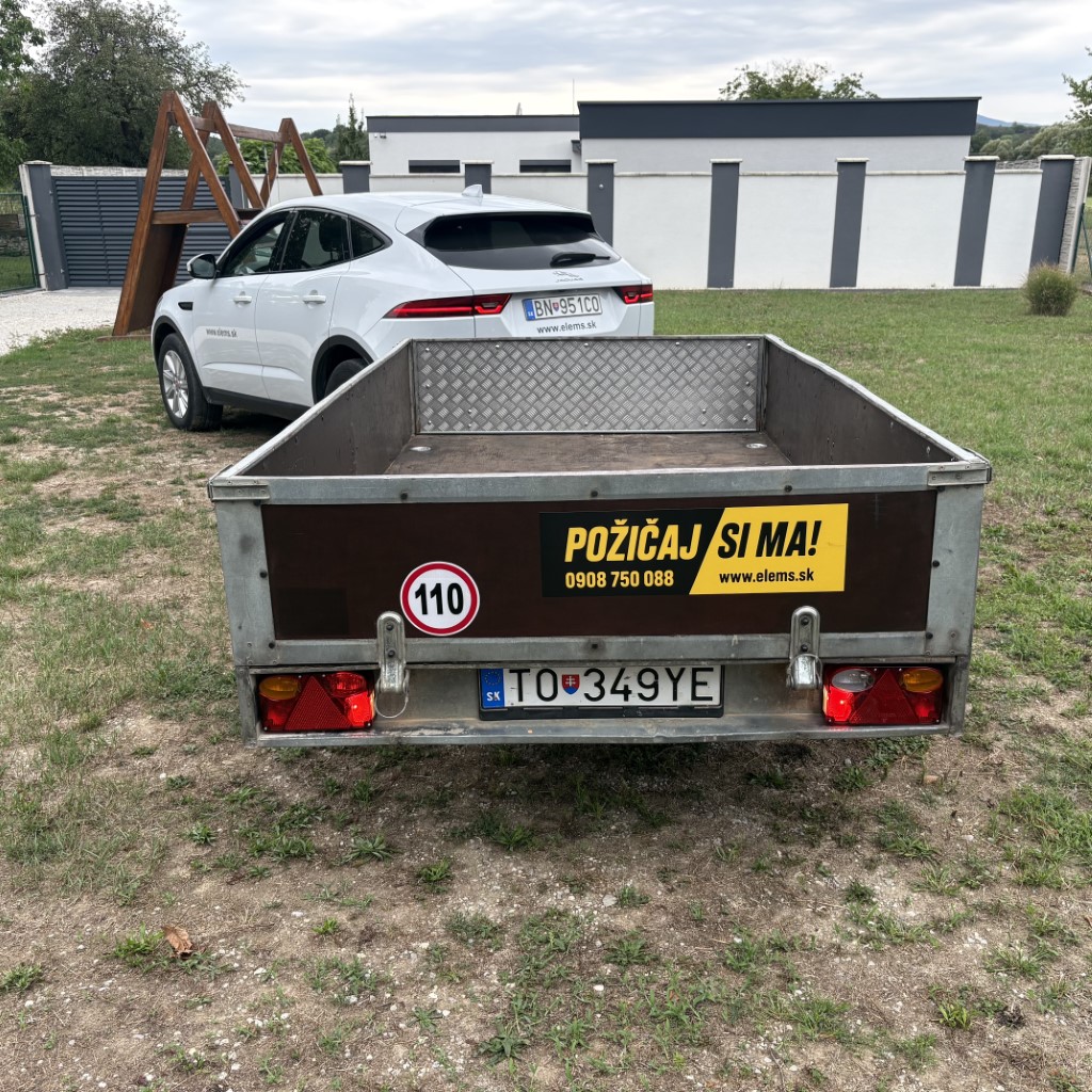 Prívesný vozík do 750kg